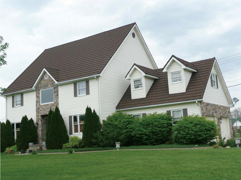 Curved Stone Coated Roof Tiles