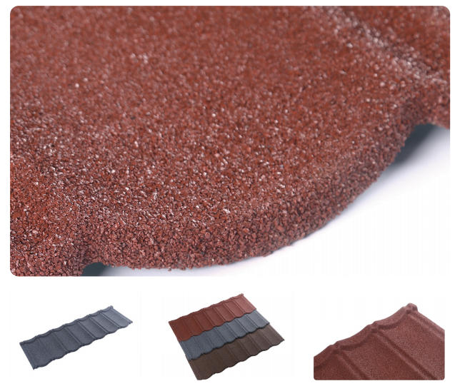 Bond Stone Coated Metal Roof Tiles