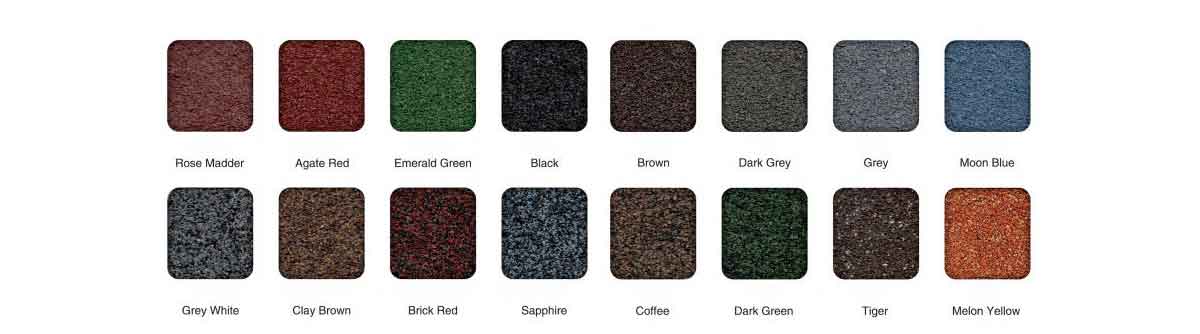Stone Coated Metal Roof Tile Colors