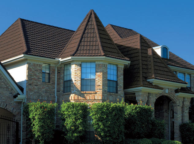 Curved Stone Coated Roof Tiles