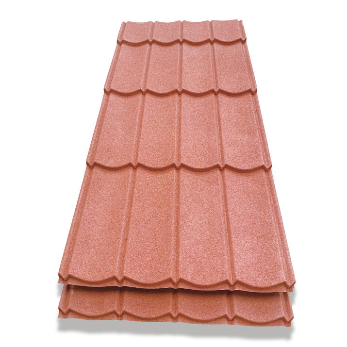 Joint Stone Coated Metal Roof Tiles